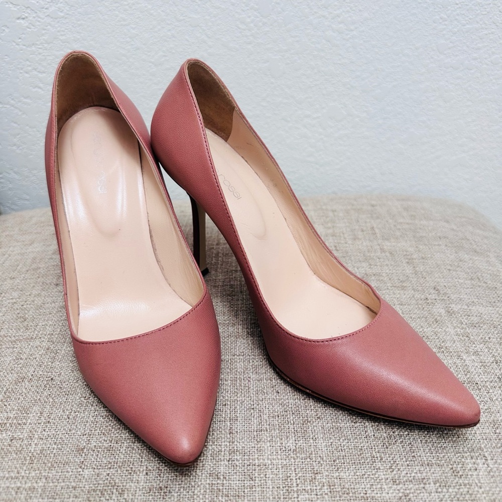 Sergio Rossi Dusty Pink Heels